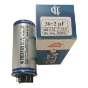 36+2 MFD 440v Capacitor INDTECH